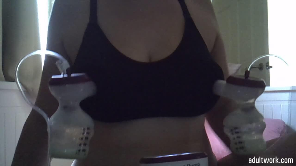 Lactating Boob Milk Bra - Tit Milk Maid Lactating Breast Milk Pump - XXX Porn videos on AdultWork.com