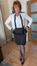 Skirt and blouse ready for work, October 2024.