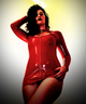 RED PVC QUEEN