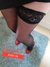 I love wearing hold ups